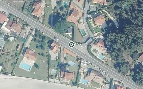 Vista aérea de la ubicación de Centro de Día para Persoas Maiores Saraiva Poio