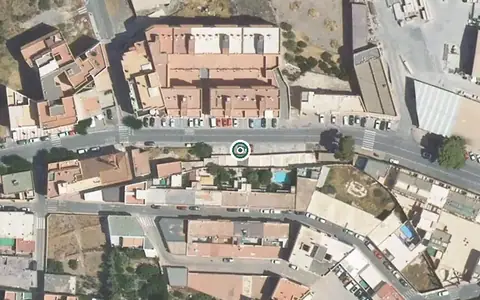 Vista aérea de la ubicación de Centro de Día para Mayores María López Rodríguez