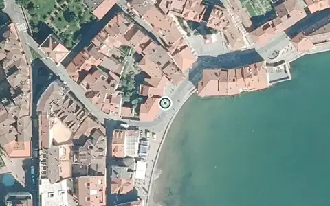 Vista aérea de la ubicación de Centro de Día Luanco