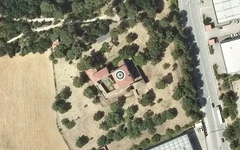 Vista aérea de la ubicación de Centre de dia Sophos Barberà