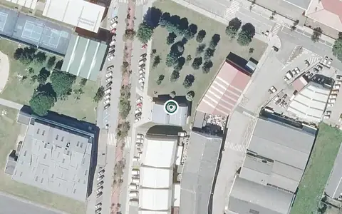 Vista aérea de la ubicación de Colindres