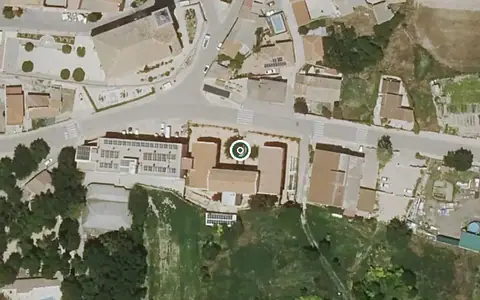 Vista aérea de la ubicación de Residencia de Mayores San Antonio