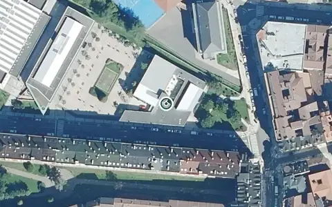 Vista aérea de la ubicación de Centro de Día Pumarín