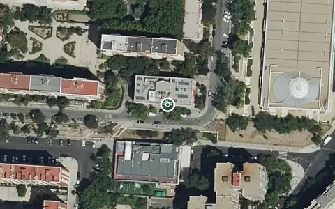 Vista aérea de la ubicación de Centro de Día Municipal Retiro