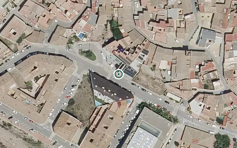 Vista aérea de la ubicación de Residencia para Personas Mayores Dependientes Masies de Sant Isidre Naquera