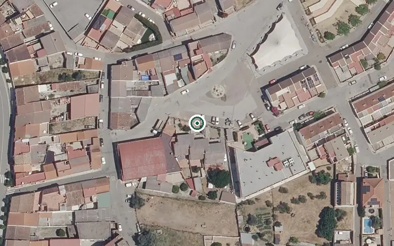 Vista aérea de la ubicación de Centro Residencial para Personas Mayores Municipal el Ronquillo