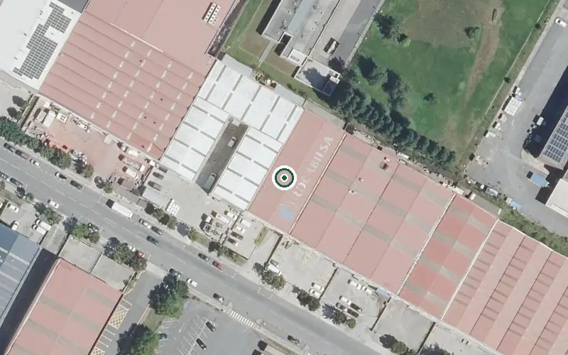 Vista aérea de la ubicación de Residencia Truiuondo Egoitza