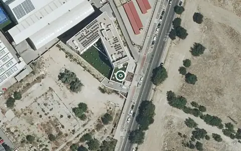 Vista aérea de la ubicación de Residencia Casablanca Vallecas