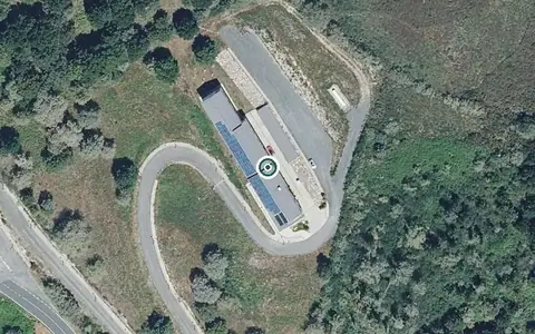 Vista aérea de la ubicación de Residencia Santa María de Montederramo