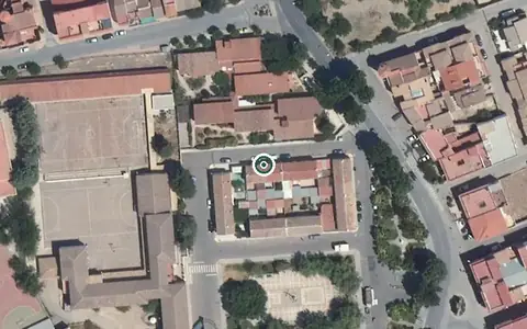 Vista aérea de la ubicación de Centro de Día para Mayores