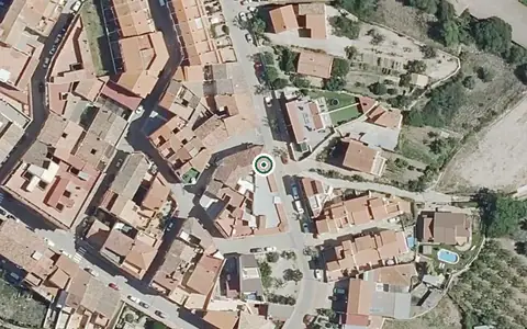 Vista aérea de la ubicación de Vivienda Tutelada de Tercera Edad el Pinar