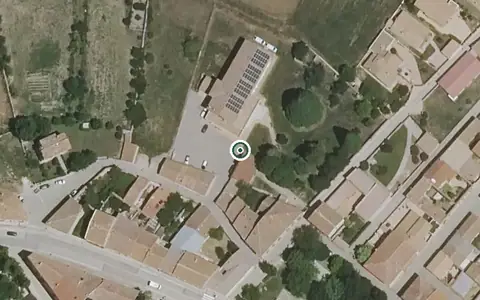 Vista aérea de la ubicación de Residencia de Mayores Amalia Tabarnero