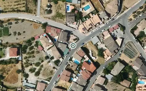 Vista aérea de la ubicación de Centro de Día para Mayores la Alfaguara- Nívar