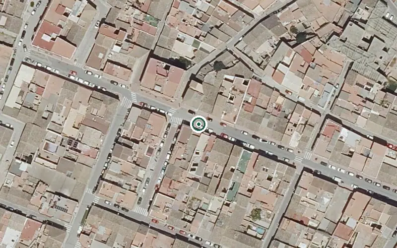 Vista aérea de la ubicación de Residencia para Personas Mayores Dependientes Mas Camarena