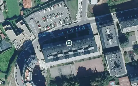 Vista aérea de la ubicación de Centro de Día para Persoas Maiores Bicos