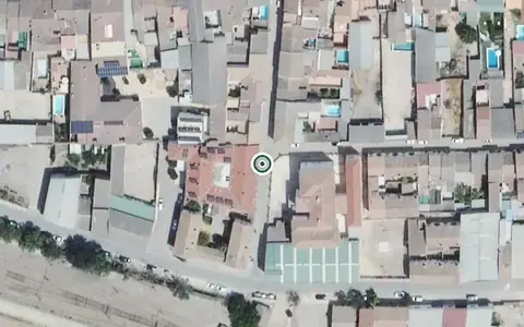 Vista aérea de la ubicación de Centro Residencial para Mayores Reina Sofia