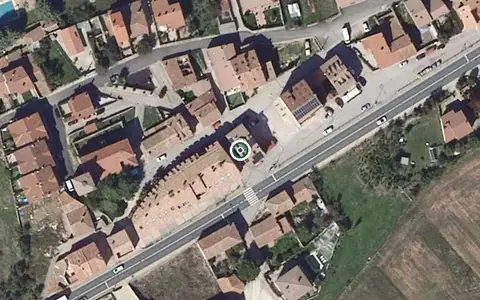 Vista aérea de la ubicación de Centro Gerontológico Integral Gerosoria