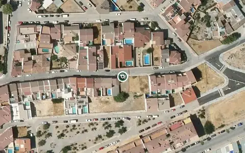 Vista aérea de la ubicación de Residencia de Personas Mayores Nuestra Señora de los Desamparados