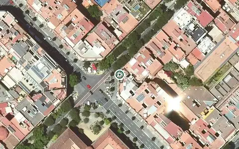 Vista aérea de la ubicación de Residencia Geriátrica Consejo de Ciento