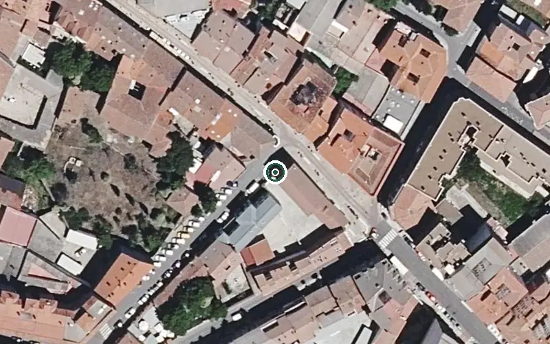 Vista aérea de la ubicación de Centro Especializado en Alzheimer y Otras Demencias