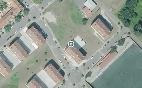Vista aérea de la ubicación de Residencia para Persoas Maiores Servisenior Brion 2
