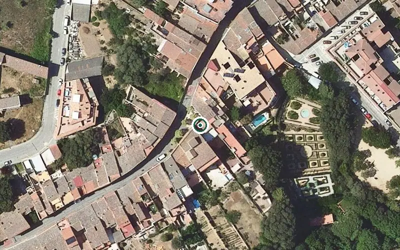 Vista aérea de la ubicación de Residència Meritxell