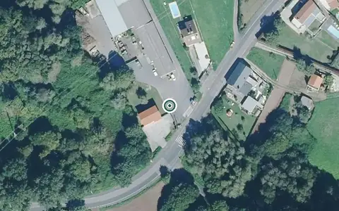 Vista aérea de la ubicación de Residencia de Maiores de Oleiros