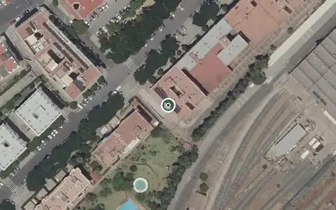 Vista aérea de la ubicación de Centro de Día para Mayores Fundación Montepios