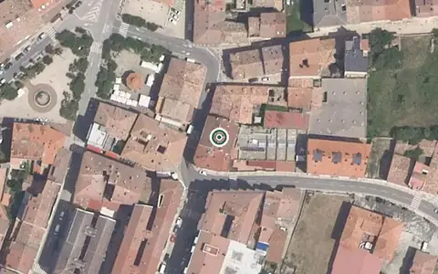Vista aérea de la ubicación de Residencial Santa Marina