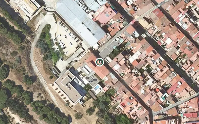 Vista aérea de la ubicación de Centre de dia Lantus Arenys Vil·la Betània