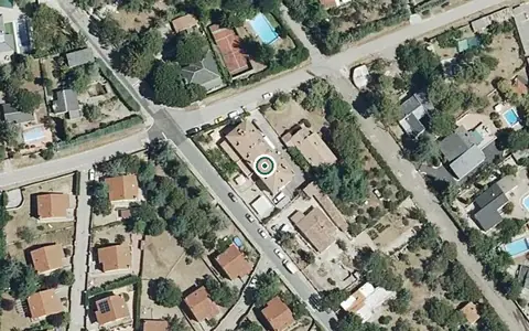 Vista aérea de la ubicación de Residencia Virgen de Regla
