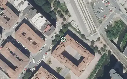 Vista aérea de la ubicación de Residencia Alai Egoitza
