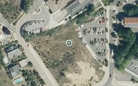 Vista aérea de la ubicación de Centro de Día Luz de Estella
