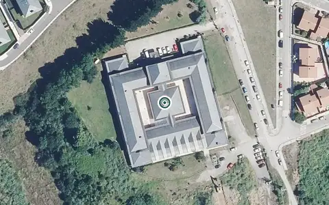 Vista aérea de la ubicación de La Loma