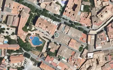 Vista aérea de la ubicación de Centro Residencial para Personas Mayores Lanjaron Salud