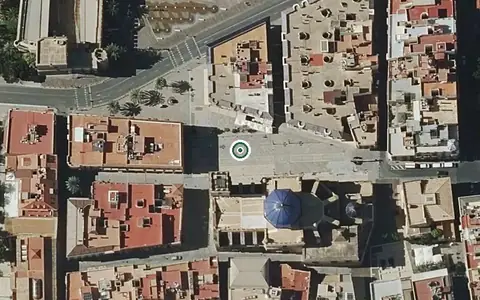 Vista aérea de la ubicación de Centro Casaverde Elche