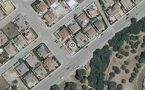 Vista aérea de la ubicación de Centro de día Can Carbonell en Marratxi