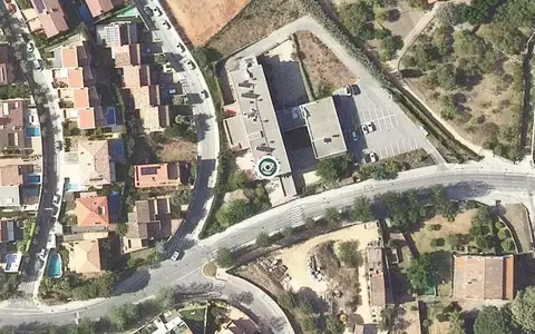 Vista aérea de la ubicación de Centre de dia Municipal Sant Cebrià