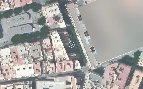 Vista aérea de la ubicación de Centro de Día para Mayores Antonio Saiz y López