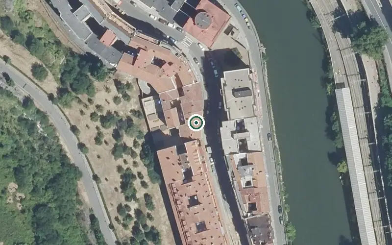 Vista aérea de la ubicación de Residencia Zamakola Egoitza
