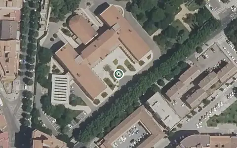 Vista aérea de la ubicación de Residencia de Mayores Hermanitas de los Pobres