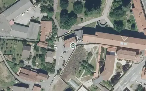 Vista aérea de la ubicación de Unidades Residenciales Psicogeriáricas RAM1+ RAM2. AITA MENNI