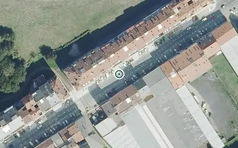 Vista aérea de la ubicación de Vivenda Comunitaria Hogar Santa Rita