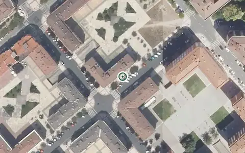 Vista aérea de la ubicación de Unidad Estancias Diurnas Especializada (Afami)