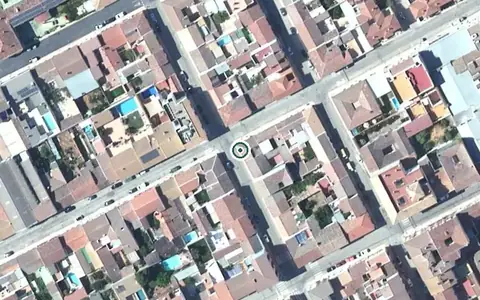 Vista aérea de la ubicación de Centro Residencial para Personas Mayores de la Carolina