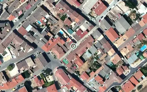 Vista aérea de la ubicación de Centro Residencial para Mayores Virgen del Carmen