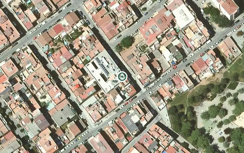 Vista aérea de la ubicación de Geriàtric Nogués