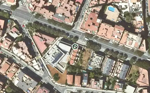 Vista aérea de la ubicación de Residència Maragall