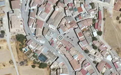 Vista aérea de la ubicación de Centro de Día para Mayores Diego García Reyes