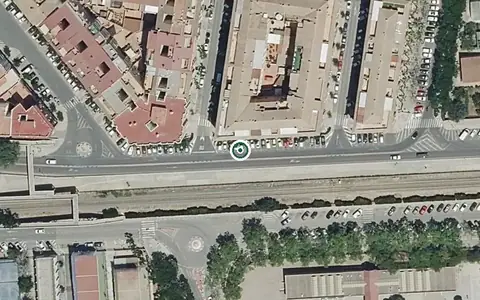 Vista aérea de la ubicación de Centro de Día para Personas Mayores Dependientes Cuidalis